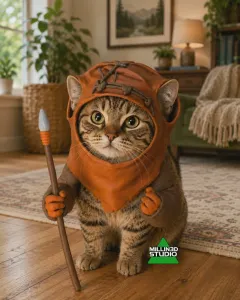 Star wars - Ewok - Cat helmet or Stuff Animal Cosplay