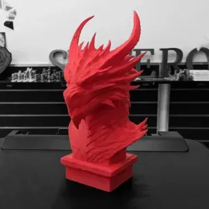 Fire Dragon Bust