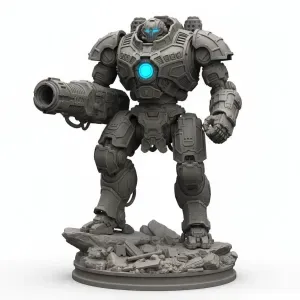 Heavy Combat Robot character