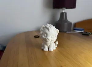 Cute Chibi Kawaii Lion Cub