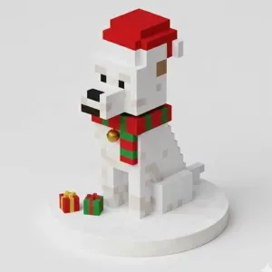 lobo navideño