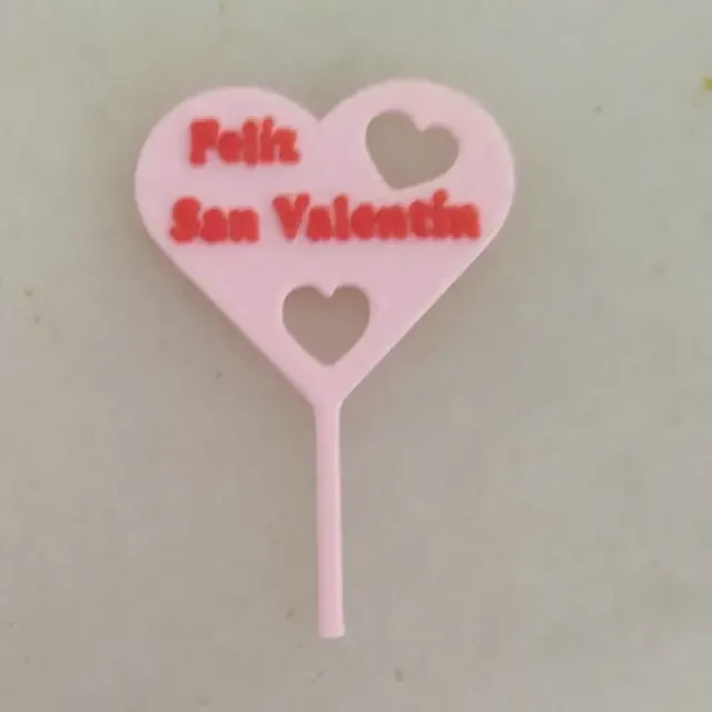 TOPPER CORAZÓN FELIZ SAN VALENTÍN