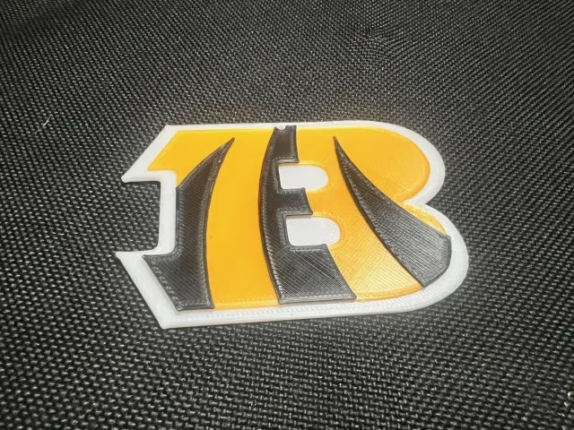 Cincinnati Bengals. Printed in layers to enable color printing — Фото 3 из 5