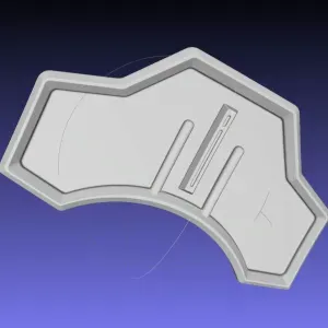 Star Wars Mandalorian Cara Dune Back Armor