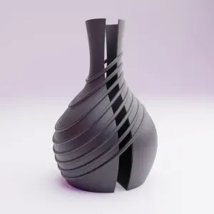 cool split in half decorative vase idea for home decor