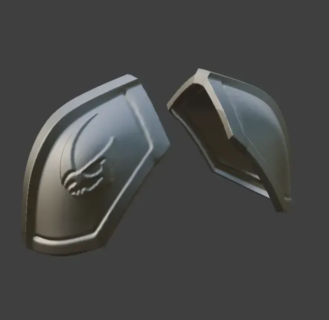 Mandalorian Shoulder Armor – 1:1 Adult Scale — Image 2 of 5