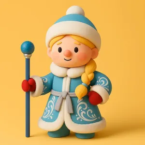 ❄️ Snow Maiden — Part of the “Christmas Miracle” Collection