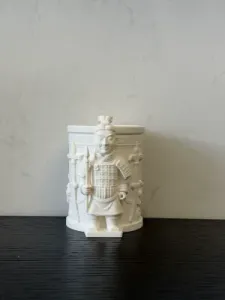 Vintage Terracotta Warriors Pen Holder Storage