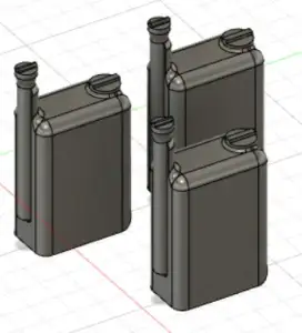 1/18 CONTENANT A LIQUIDE F / LIQUID CONTAINER F