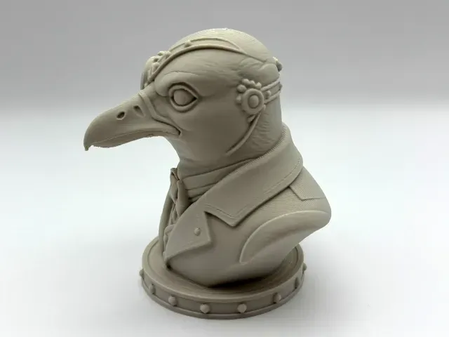 Steampunk Seagull Bust — Image 4 of 6