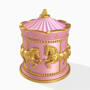 Carrusel de caballo (Caja)