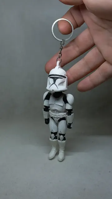 Flexible Clone Trooper (Print in Place, No Supports) — Image 4 of 8