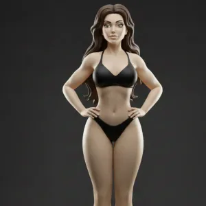 Modelo de biquíne