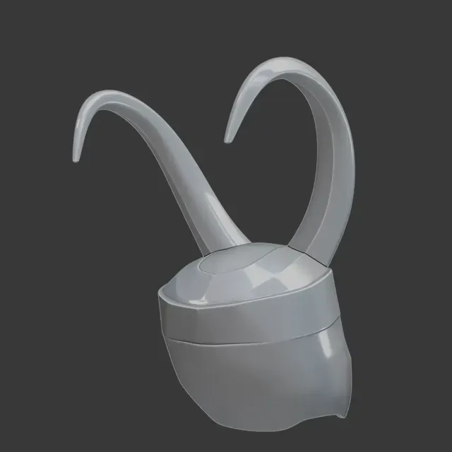 Trickster-Style Fantasy Helmet – 3D Printable Model — Фото 3 из 4