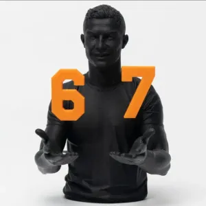 cr7 67 meme