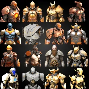 Elite Armored Warriors Collection
