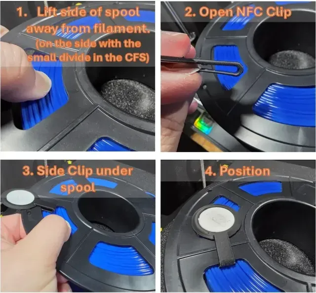 CFS universal spool adapter with REUSABLE universal NFC — Фото 4 из 9