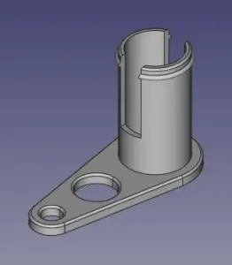 Spool holder end cap for Ender 3 V2 Neo