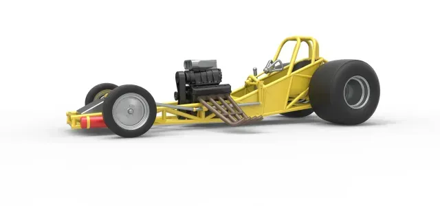 Vintage Funny Car Base Scale 1:25 — Фото 2 из 9