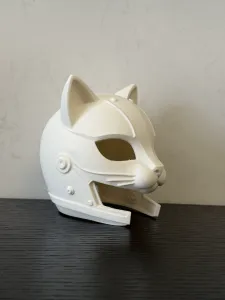 猫猫头盔  根据需求调节大小