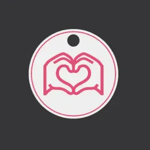 KeyChain Love Heart