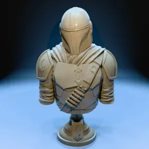 Mandalorian Bust