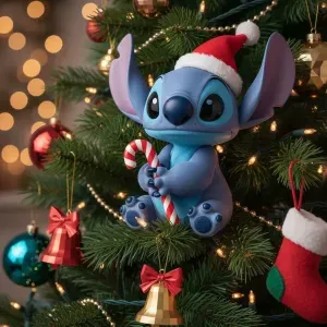 Stitch Christmas tree toy