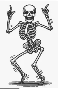 Dancing Skeleton