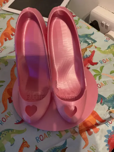 Barbie shoes tablet holder