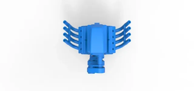 Engine V8 with double supercharger Version 8 Scale 1:25 — Фото 6 из 9