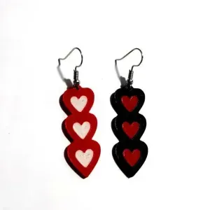Heart Harmony Earrings - Valentine's Day