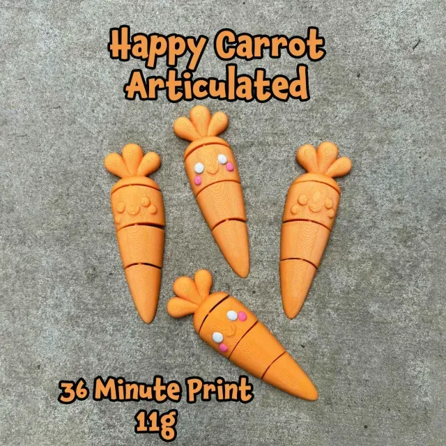 Happy Carrot (Free Commercial License)