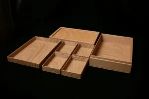 Wood Grain Box (Year of the Horse Pattern)