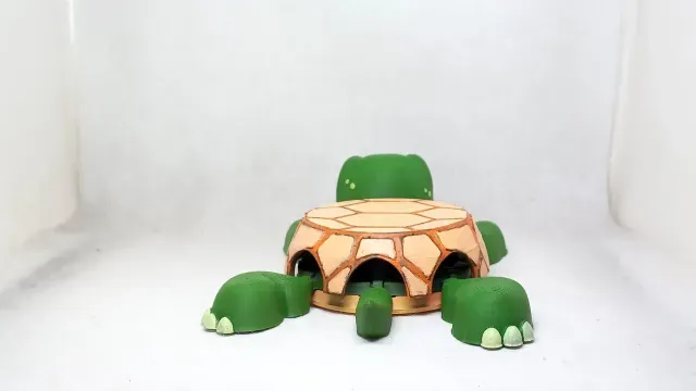 Turtle cup holder (No supports needed) — Фото 9 из 9