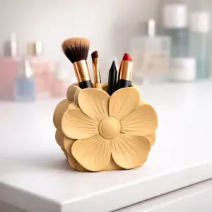 Flower Makeup Organizer