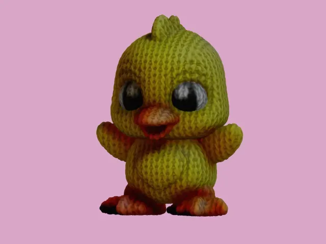 Cute knitted Ducky toy — Фото 5 из 9