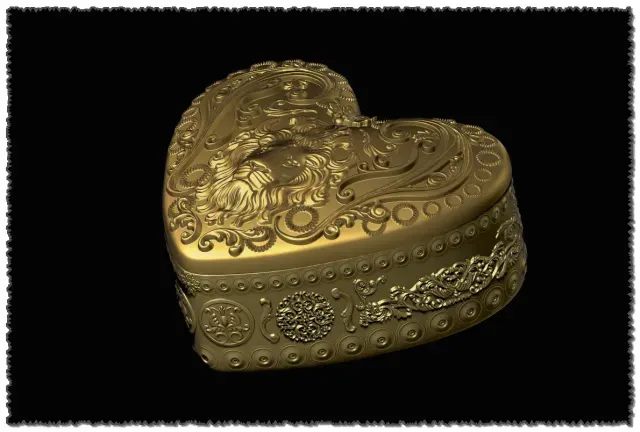 Valentines day Ornamental Heart Box — Фото 2 из 9