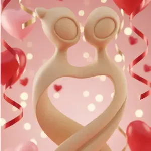 Valentine's Day sculpture 2