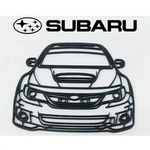 Subaru Impreza WRX sti wallart