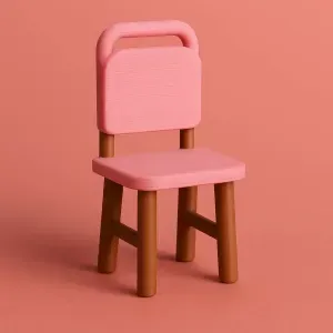 Dollhouse chair