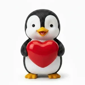 Valentine's Day Penguin