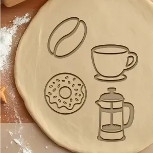 Coffee Set Cookie Cutter, Biscuit Cutter