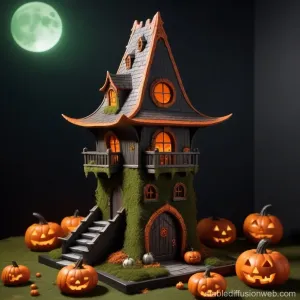 Witch House | DnD Dice Tower/Decor
