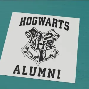 Hogwarts Alumni Harry Potter crest