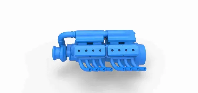 Engine 2 V8 Version 5 Scale 1:25 — Фото 7 из 9