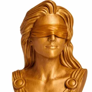 Lady Justice bust