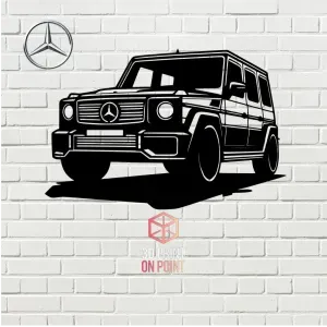 MERCEDES CLASS G - 2D WALL ART #1