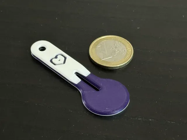 Shopping Cart Coin - Removable - Keychain — Фото 4 из 5