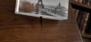 Eiffel Tower Bookmark