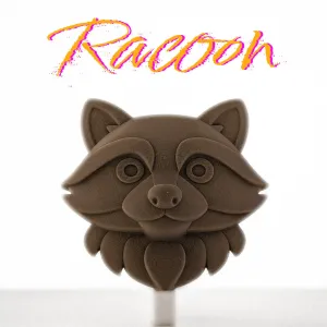 Racoon Head - Wall Sculpture
